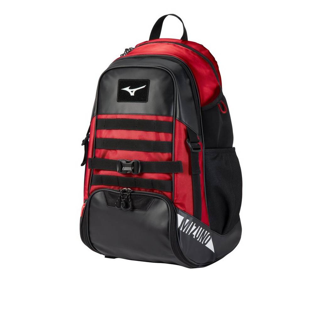Panske Batoh Mizuno MVP X Baseball Čierne/Červené Vypredaj HBGS61849